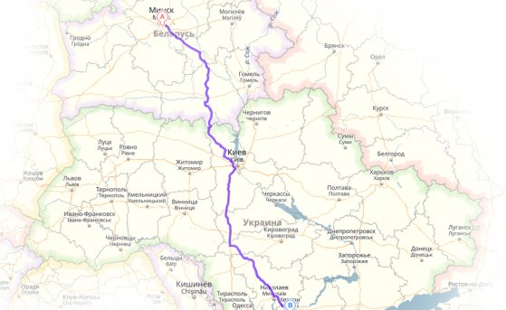 Как добраться в Железный Порт из Республики Беларусь
